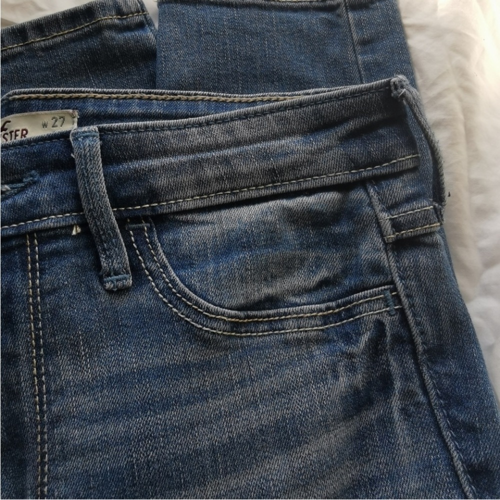 Hollister Light Blue Skinny Jeans - Picture 3 of 8